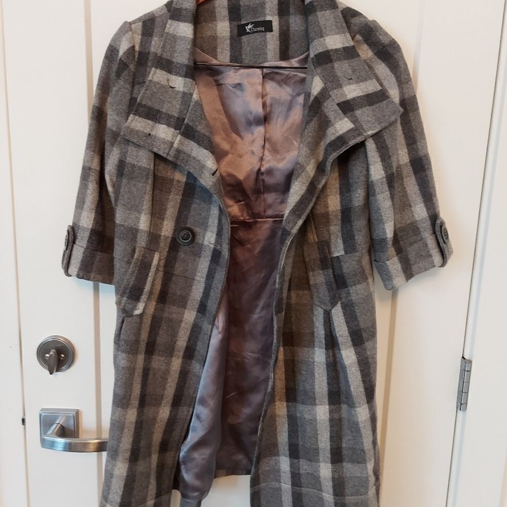 Charming 3/4 sleeve jacket - Picture 2 of 8